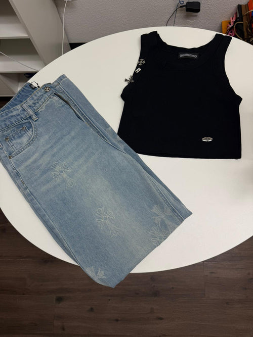 Conjunto Chrome Hearts