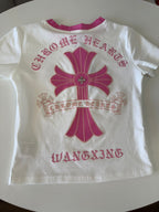 Crop Top Tee Chrome Hearts