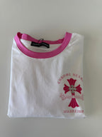 Crop Top Tee Chrome Hearts