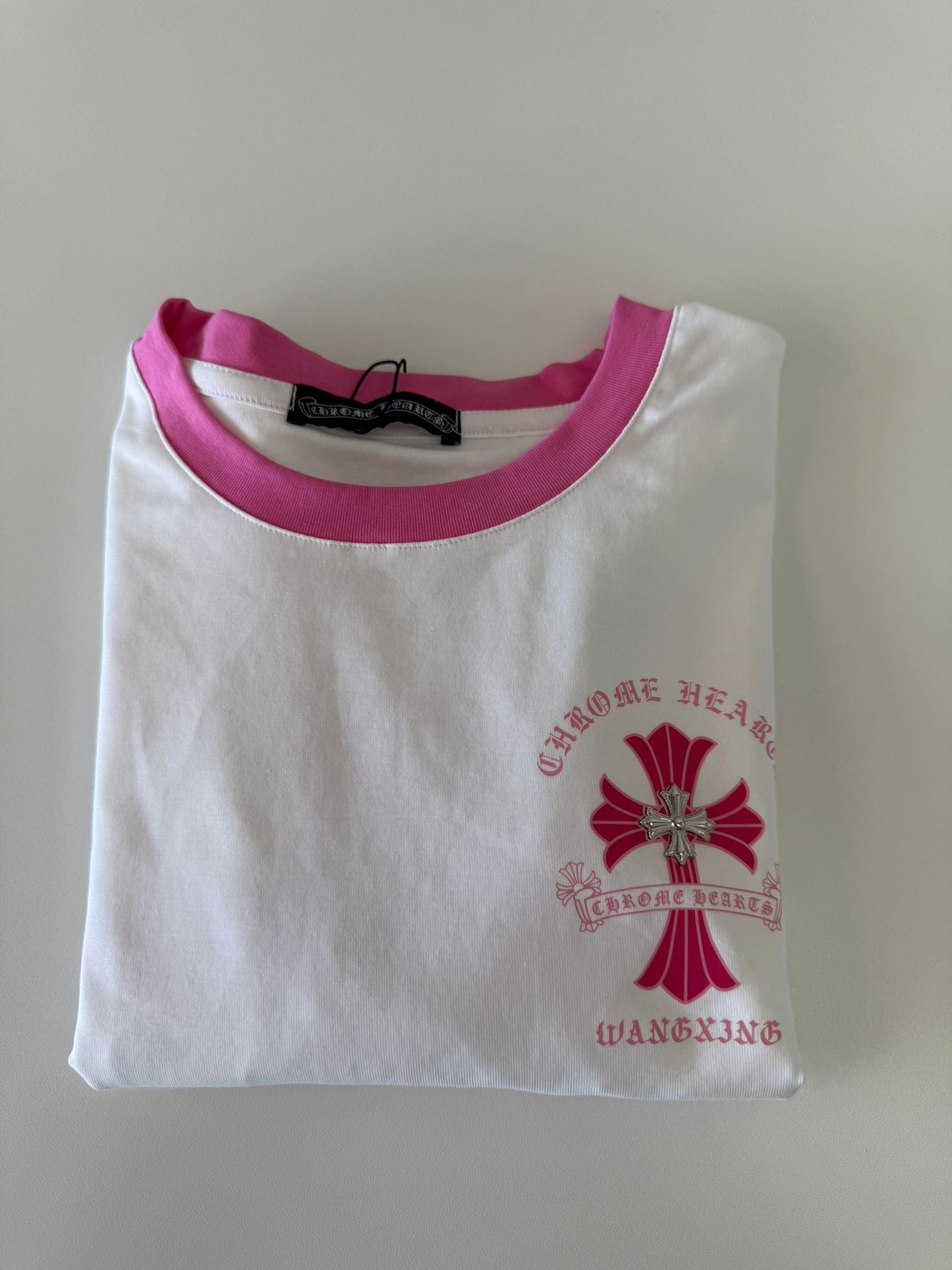 Crop Top Tee Chrome Hearts