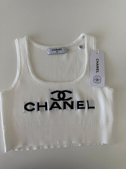 Blanco Top Chanel